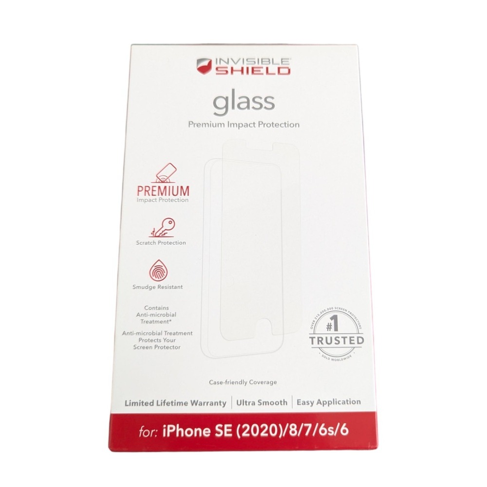 Mm4N ZAGG Glass Screen‎ Protector for Apple iPhone SE (2020) / 8 / 7 / 6s / 6